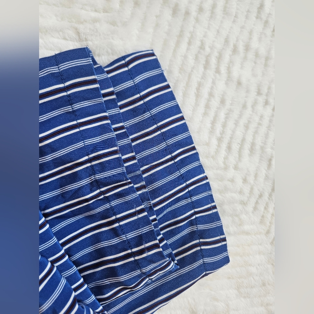 Rag & Bone Felix Stripe Jumpsuit V-neck Criss-Cross back - Picture 13 of 14